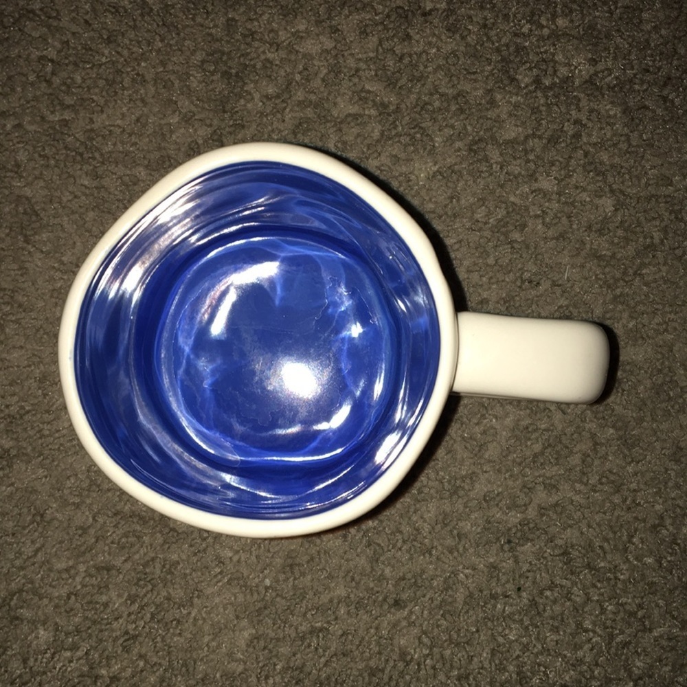 Rae Dunn Artisan Collection Magenta “USA” Mug 2018 Blue - Picture 2 of 4